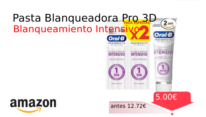 Pasta Blanqueadora Pro 3D