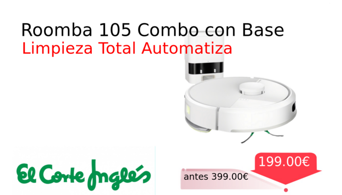 Roomba 105 Combo con Base