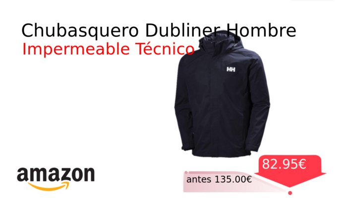Chubasquero Dubliner Hombre