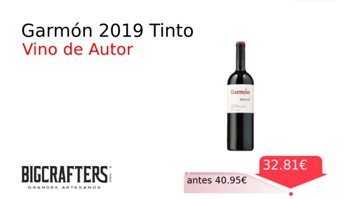 Garmón 2019 Tinto