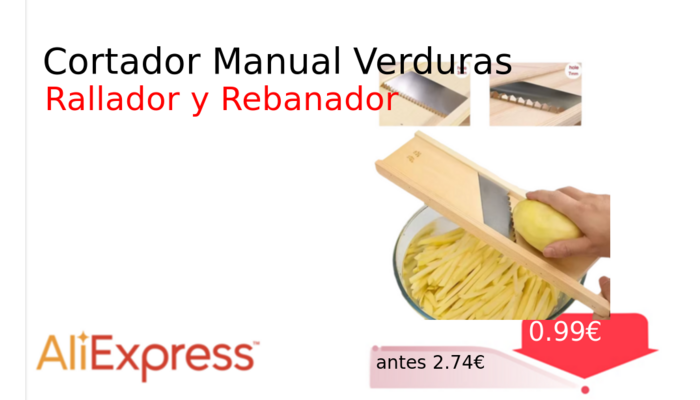 Cortador Manual Verduras
