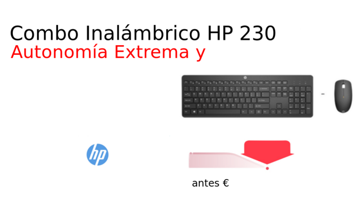 Combo Inalámbrico HP 230