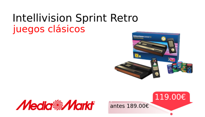 Intellivision Sprint Retro