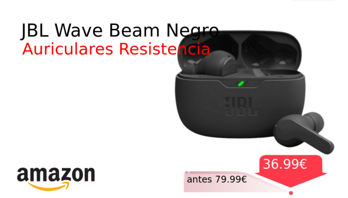 JBL Wave Beam Negro
