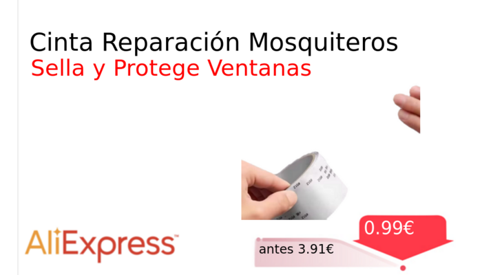 Cinta Reparación Mosquiteros