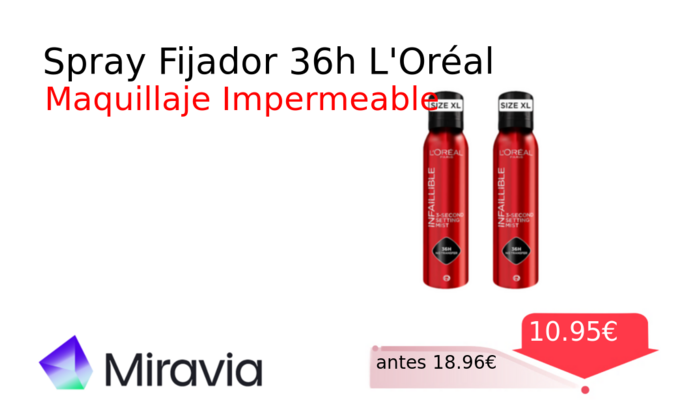 Spray Fijador 36h L'Oréal