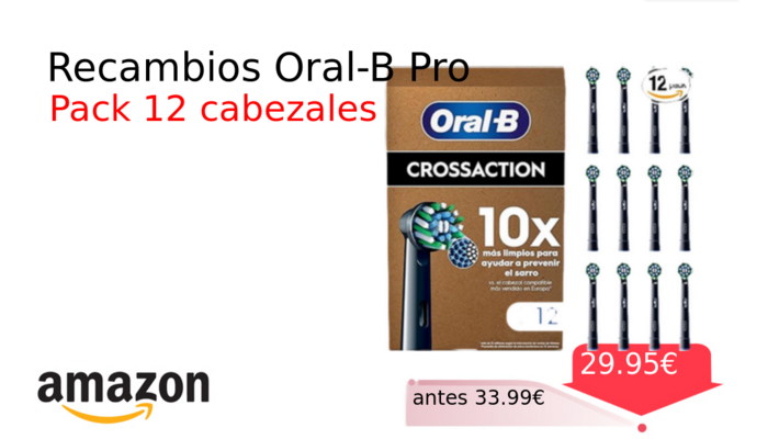 Recambios Oral-B Pro