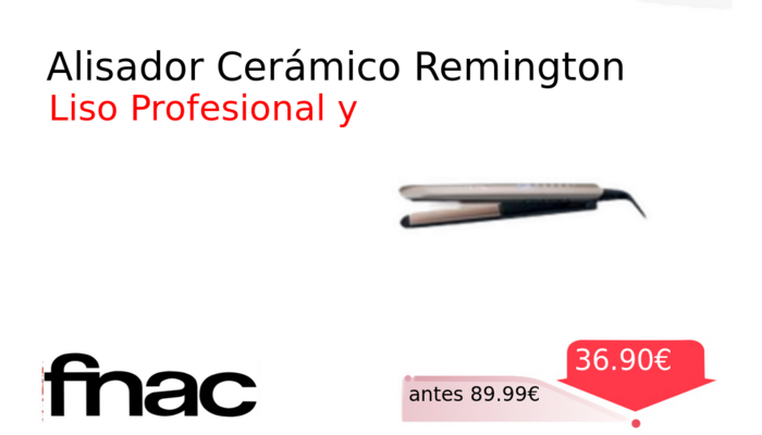 Alisador Cerámico Remington