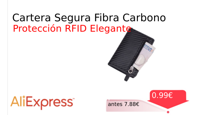 Cartera Segura Fibra Carbono