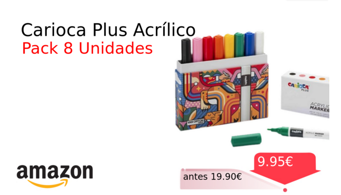 Carioca Plus Acrílico