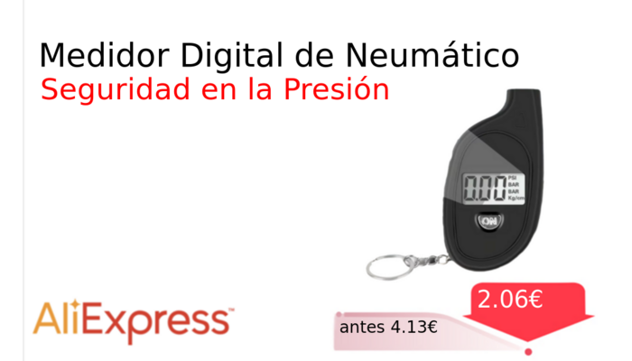 Medidor Digital de Neumático