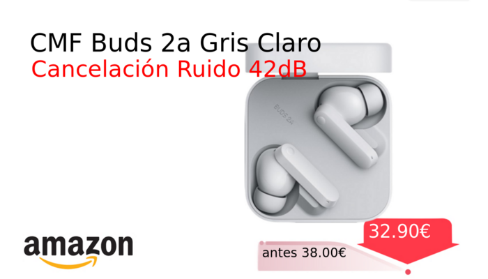 CMF Buds 2a Gris Claro