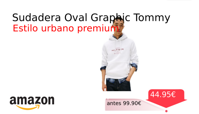 Sudadera Oval Graphic Tommy