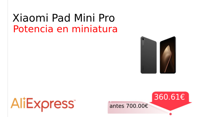 Xiaomi Pad Mini Pro