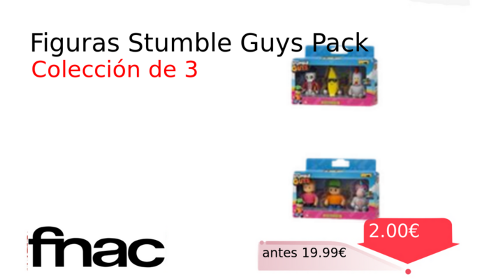 Figuras Stumble Guys Pack