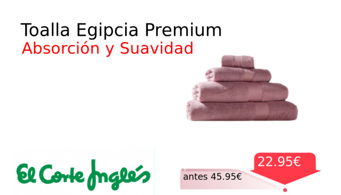 Toalla Egipcia Premium