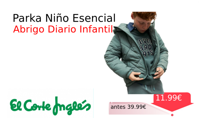 Parka Niño Esencial
