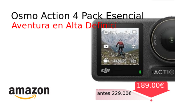 Osmo Action 4 Pack Esencial
