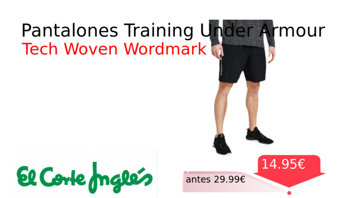 Pantalones Training Under Armour