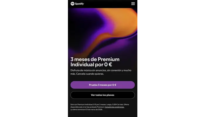 3 meses de Premium Individual 0€