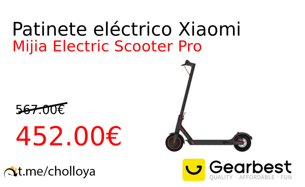 Patinete eléctrico Xiaomi