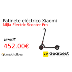 Patinete eléctrico Xiaomi