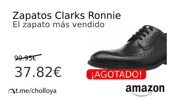 Zapatos Clarks Ronnie