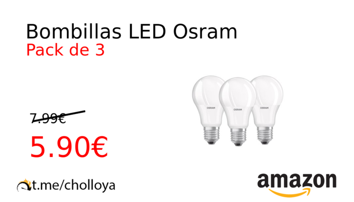 Bombillas LED Osram