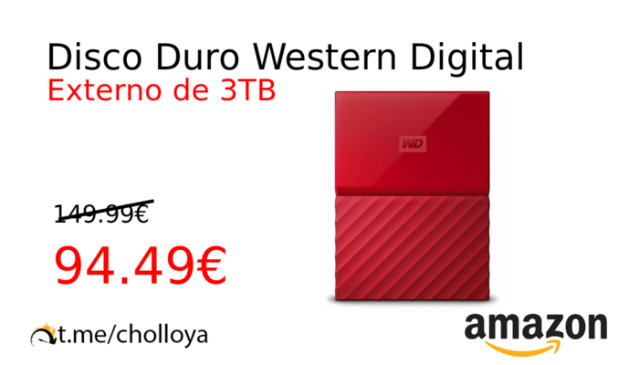 Disco Duro Western Digital 
