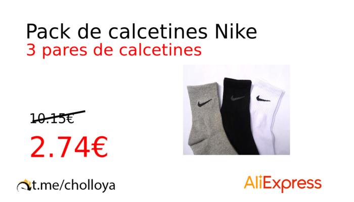 Pack de calcetines Nike