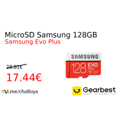 MicroSD Samsung 128GB