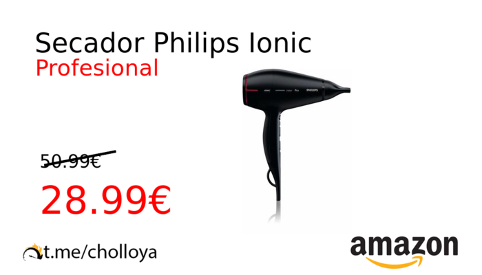 Secador Philips Ionic