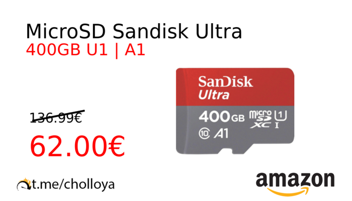 MicroSD Sandisk Ultra