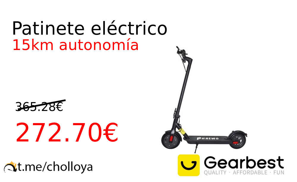 Patinete eléctrico