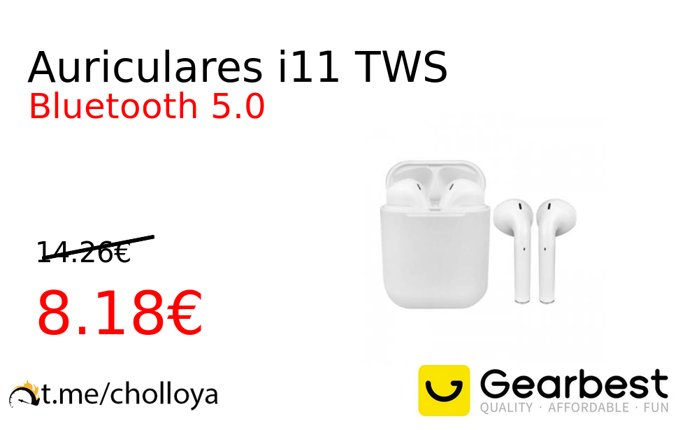 Auriculares i11 TWS