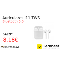 Auriculares i11 TWS