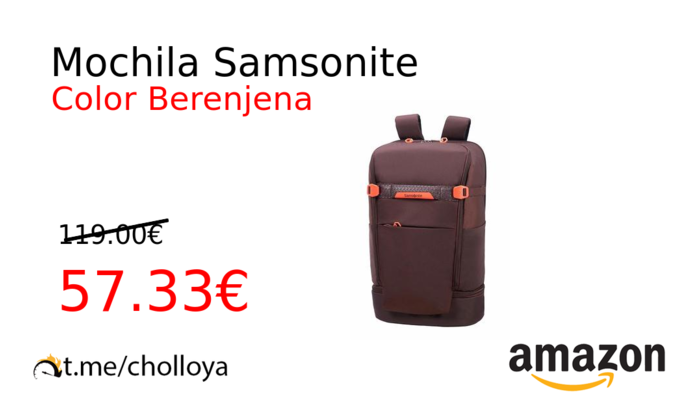 Mochila Samsonite