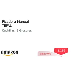 Picadora Manual TEFAL
