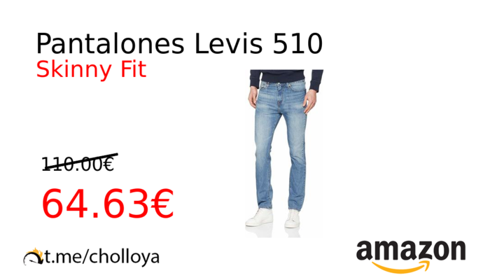 Pantalones Levis 510