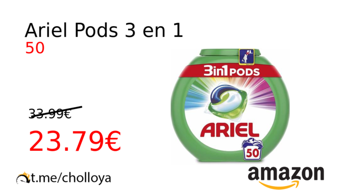 Ariel Pods 3 en 1