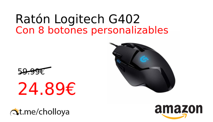 Ratón Logitech G402