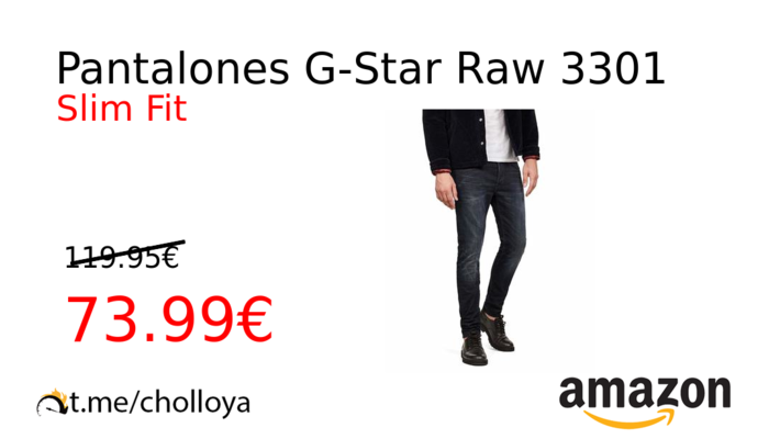 Pantalones G-Star Raw 3301