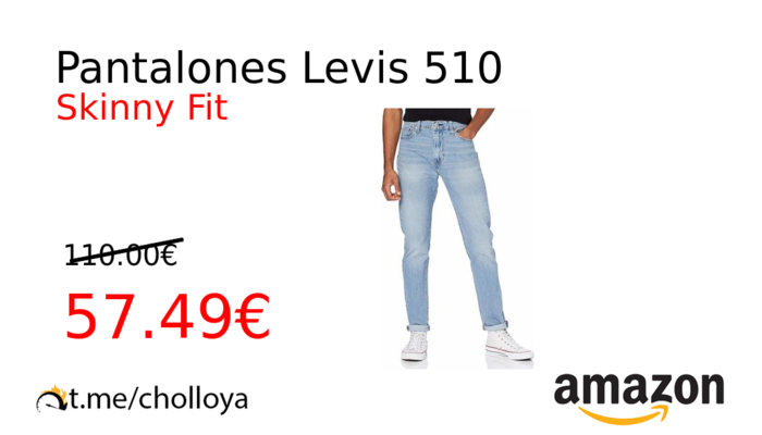 Pantalones Levis 510