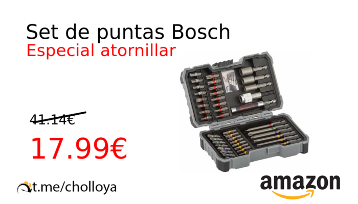 Set de puntas Bosch
