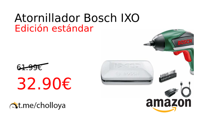 Atornillador Bosch IXO