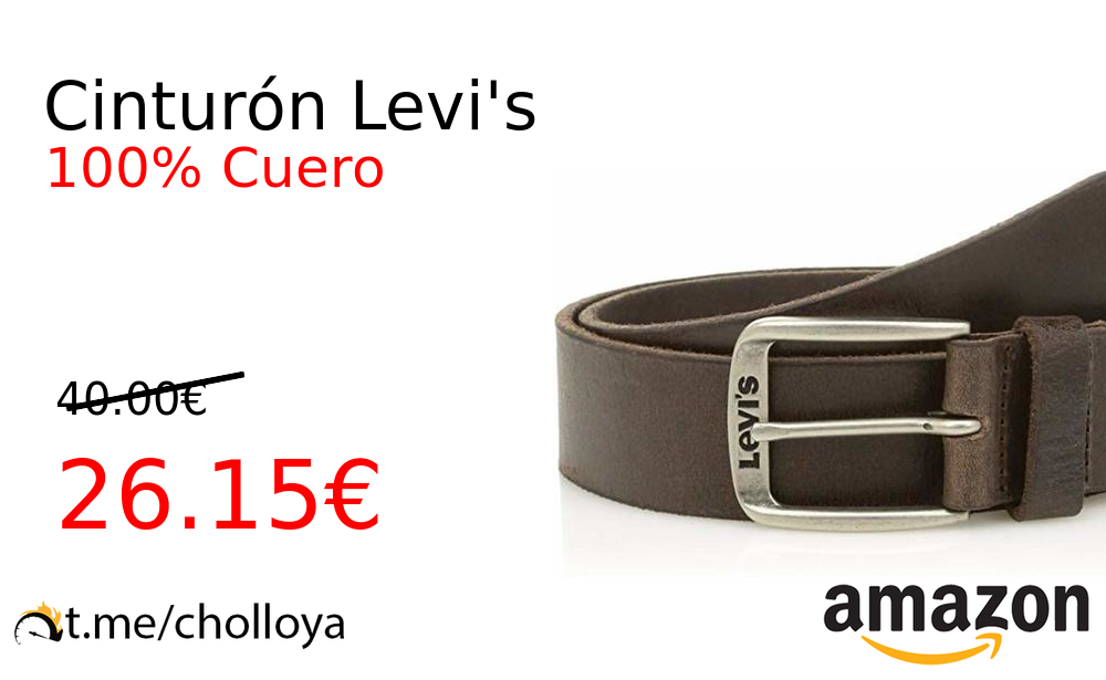 Cinturón Levi's 