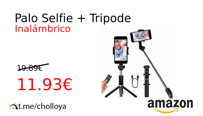 Palo Selfie + Tripode