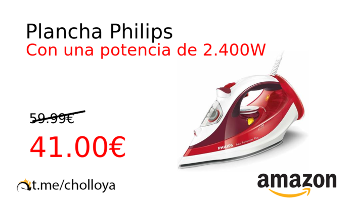 Plancha Philips