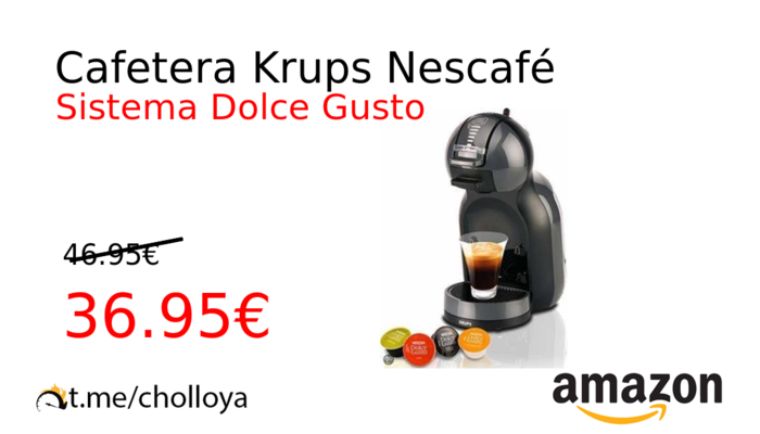 Cafetera Krups Nescafé