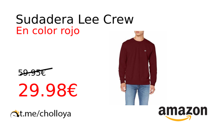 Sudadera Lee Crew